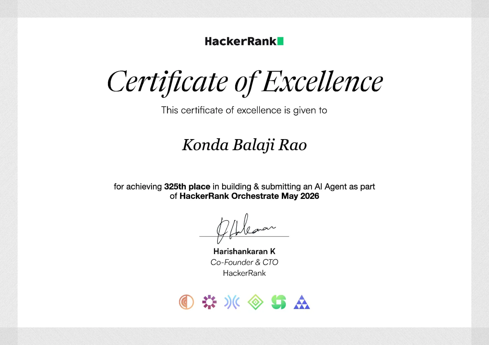 HackerRank Hackathon